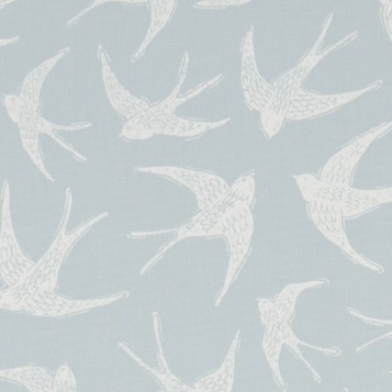 Fly Away - Duck Egg Oil Cloth